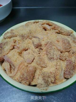 粉蒸肉的做法步骤：6