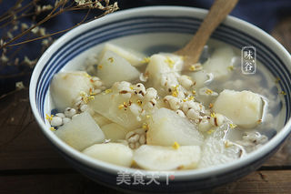 雪梨马蹄薏米糖水的做法步骤:6