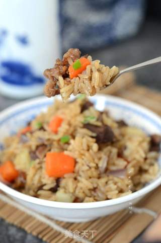 土豆牛肉焖饭的做法步骤:8