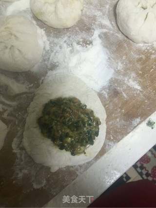 韭菜包子的做法步骤:5