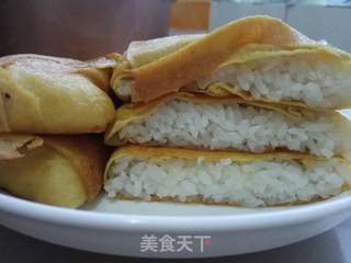 早餐素烧鹅的做法步骤:5