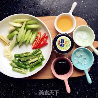 昆布三杯鱿鱼的做法步骤:2