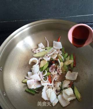 昆布三杯鱿鱼的做法步骤:5