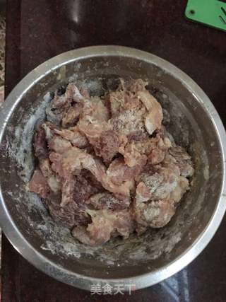 菠萝古老肉的做法步骤:3