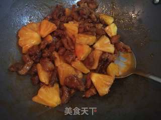 菠萝古老肉的做法步骤:9