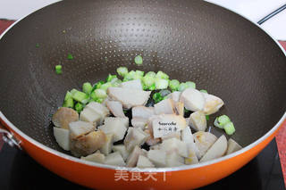 菜心芋头汤的做法步骤:4