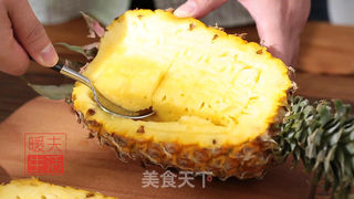 菠萝饭的做法步骤:3