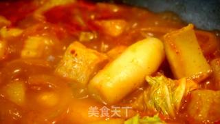 泡菜芝心年糕 | 您的年糕已投递,请签收!【独家】的做法步骤:9