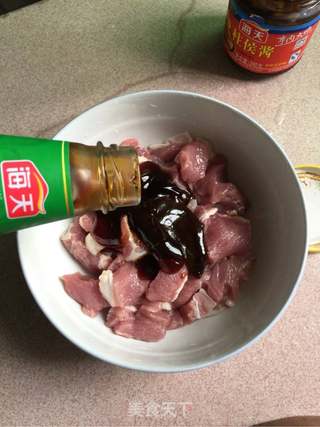 孜然烤肉串的做法步骤:4
