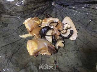 荷叶糯米鸡的做法步骤:8