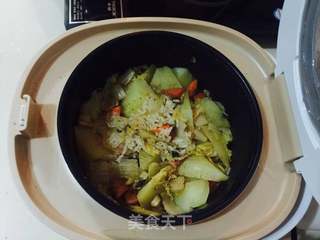 “爱”的烩饭的做法步骤:4