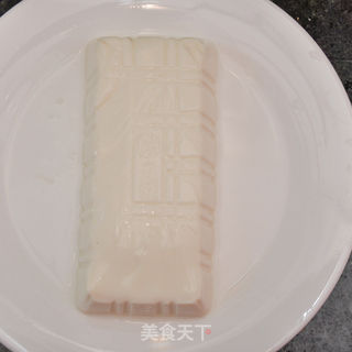 蒸内酯豆腐的做法步骤:3