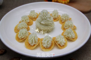 蓝莓山药的做法步骤:5