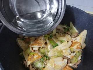 葱香黄金客家豆腐的做法步骤:15