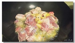 萝卜烧羊肉的做法步骤:3