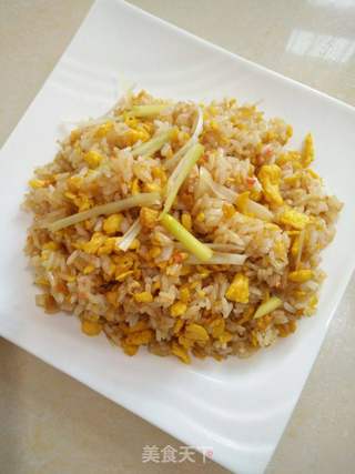 蛋炒饭的做法步骤:7
