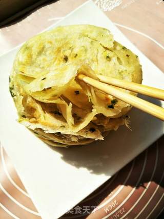 葱油饼的做法步骤:15