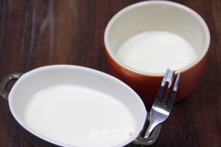 红豆双皮奶的做法步骤:4