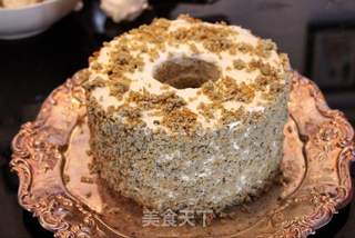FLUFF棉花糖——黑芝麻戚风蛋糕的做法步骤:19
