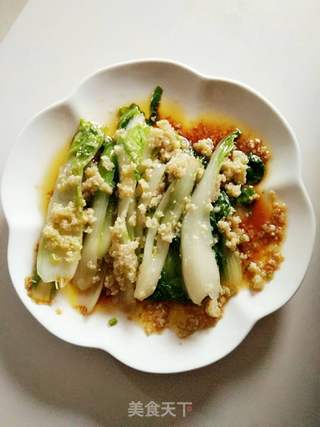 蒜蓉白菜的做法步骤:7