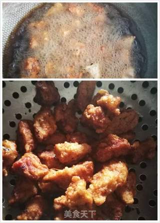菠萝咕咾肉的做法步骤:4