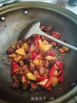菠萝咕咾肉的做法步骤：6