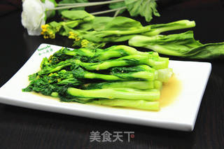 腐乳炒菜心的做法步骤:6
