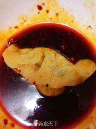 荠菜猪肉水饺的做法步骤:8