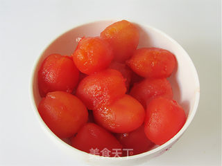 茄汁排骨龙眼肉的做法步骤:4