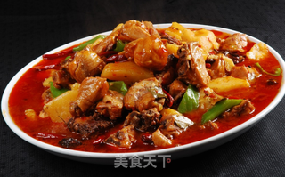 大盘鸡做法的做法步骤:4
