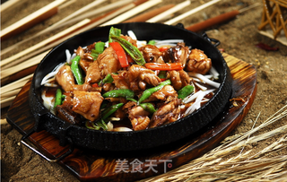 大盘鸡做法的做法步骤:11