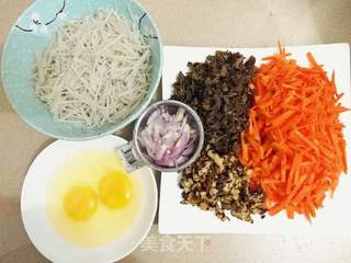 黑麦素菜包子的做法步骤:6