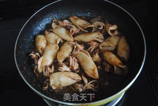 沙茶鱿鱼的做法步骤：10