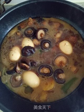 香菇红烧肉的做法步骤:14