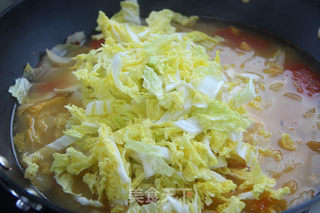 开胃又营养の番茄豆腐汤的做法步骤:7