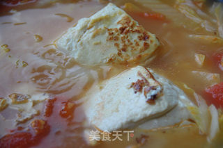 开胃又营养の番茄豆腐汤的做法步骤:8
