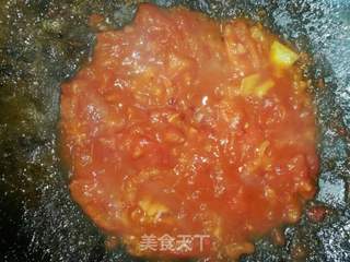番茄肉圆汤的做法步骤:7