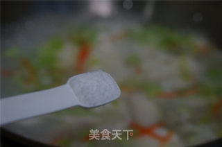 鱿鱼鲜肉汤年糕的做法步骤:5