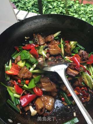 回锅肉的做法步骤:6
