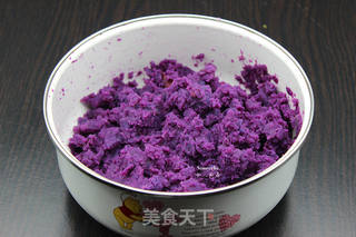 紫薯水晶饼的做法步骤:2