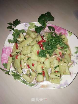 #春食野菜香#傣味手拍黄瓜的做法步骤：9