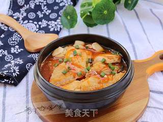带鱼豆腐煲的做法步骤:9