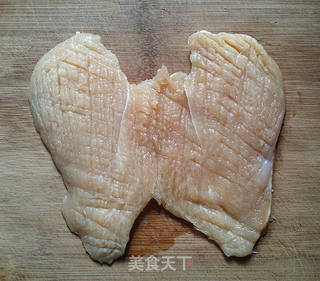 爆浆芝士鸡排的做法步骤:4