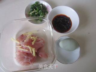 豆豉蒸财鱼片的做法步骤：1