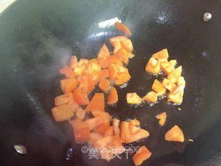 #春食野菜香#香椿炒饭的做法步骤:4