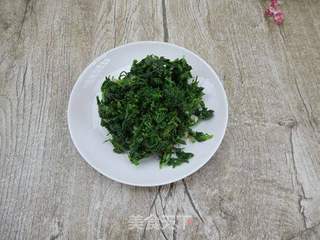 #春食野菜香#荠菜炒鸡蛋的做法步骤:4