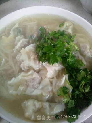 馄饨清汤面的做法步骤:15
