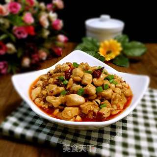 宫保鸡丁的做法步骤:16