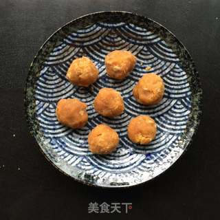#春食野菜香#肉松蛋黄青团的做法步骤:10