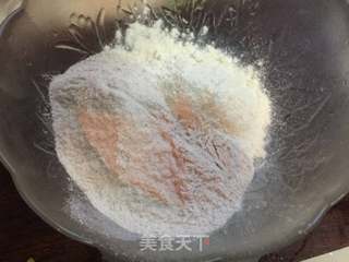 三文鱼褐麦饼的做法步骤:3